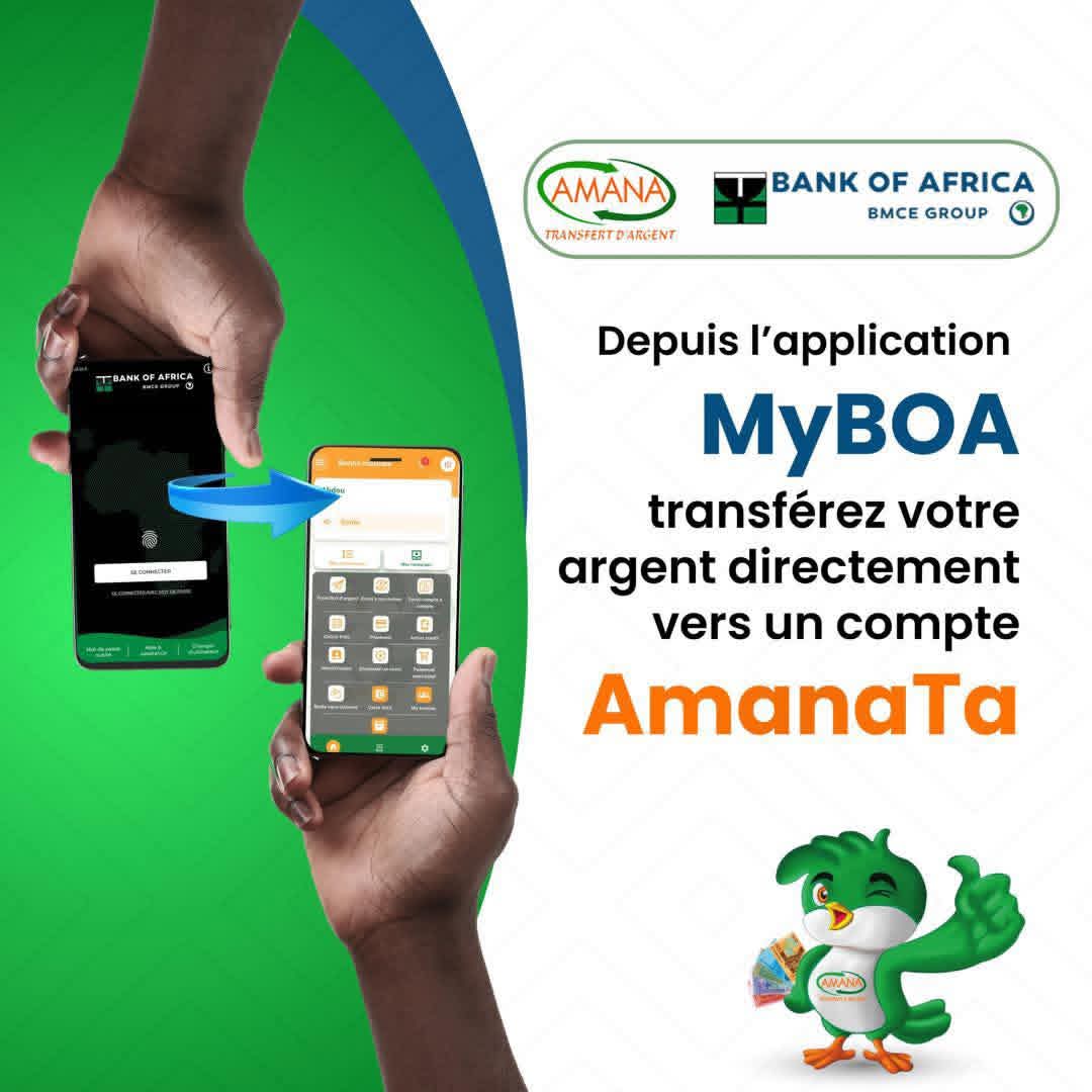 Pub Amanata transfert d'argent